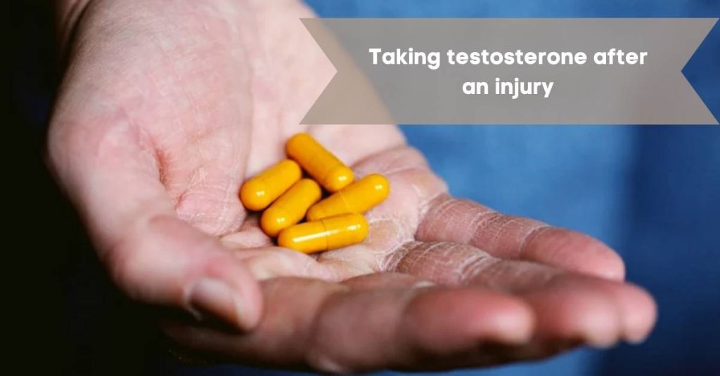 testosterone after an injury